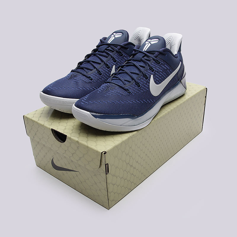 мужские синие баскетбольные кроссовки  Nike Kobe A.D. 852425-406 - цена, описание, фото 5