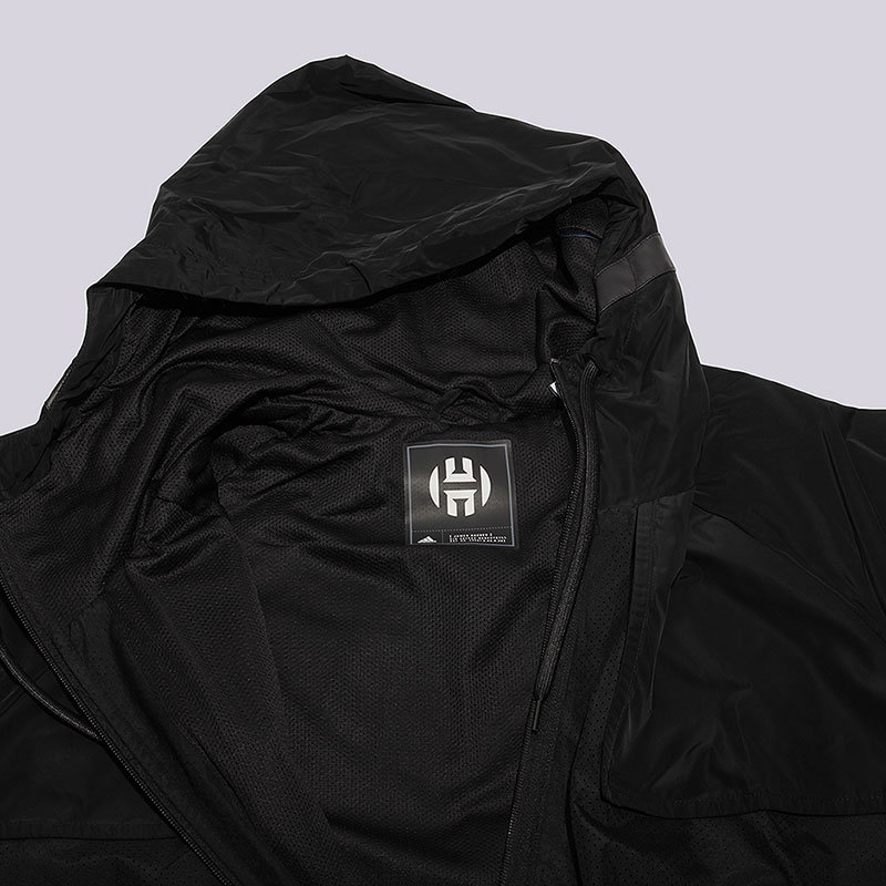 мужская черная куртка adidas Harden SP Parka BP7171 - цена, описание, фото 2
