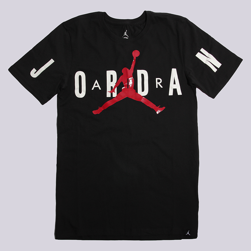 мужская черная футболка Jordan Stretched Tee 840398-010 - цена, описание, фото 1