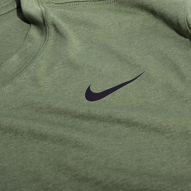 мужская зеленая футболка Nike M NK Dry Tee LGD 2.0 718833-387 - цена, описание, фото 2