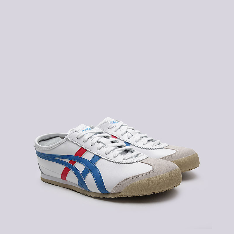 мужские белые кроссовки Onitsuka Tiger Mexico 66 DL408-0146 - цена, описание, фото 3