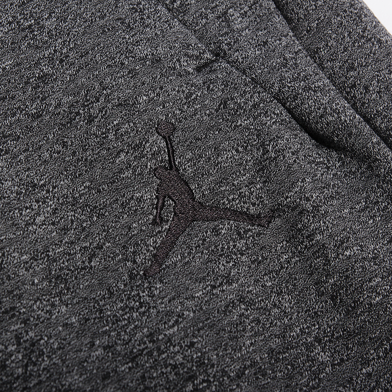 мужские темно-серые шорты Jordan Icon Fleece Short 809471-010 - цена, описание, фото 2