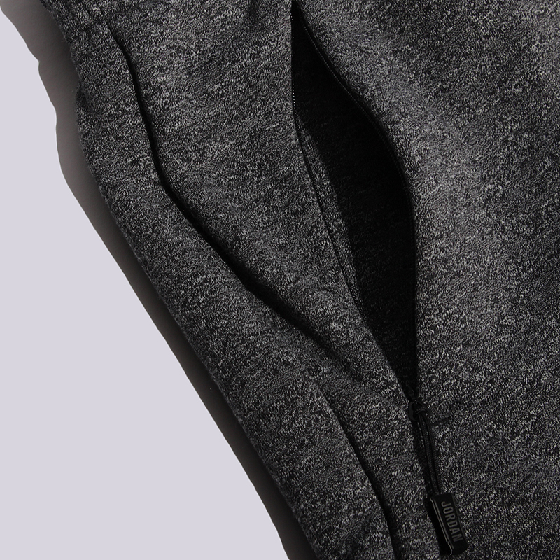 мужские темно-серые шорты Jordan Icon Fleece Short 809471-010 - цена, описание, фото 4