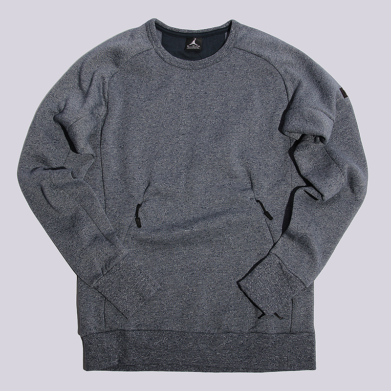 

Толстовка Jordan Icon Fleece Crew, Синий