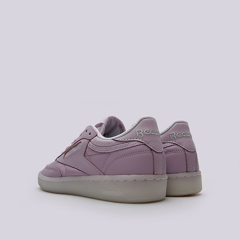 женские розовые кроссовки  Reebok Club C 85 On The Court BD4463 - цена, описание, фото 4