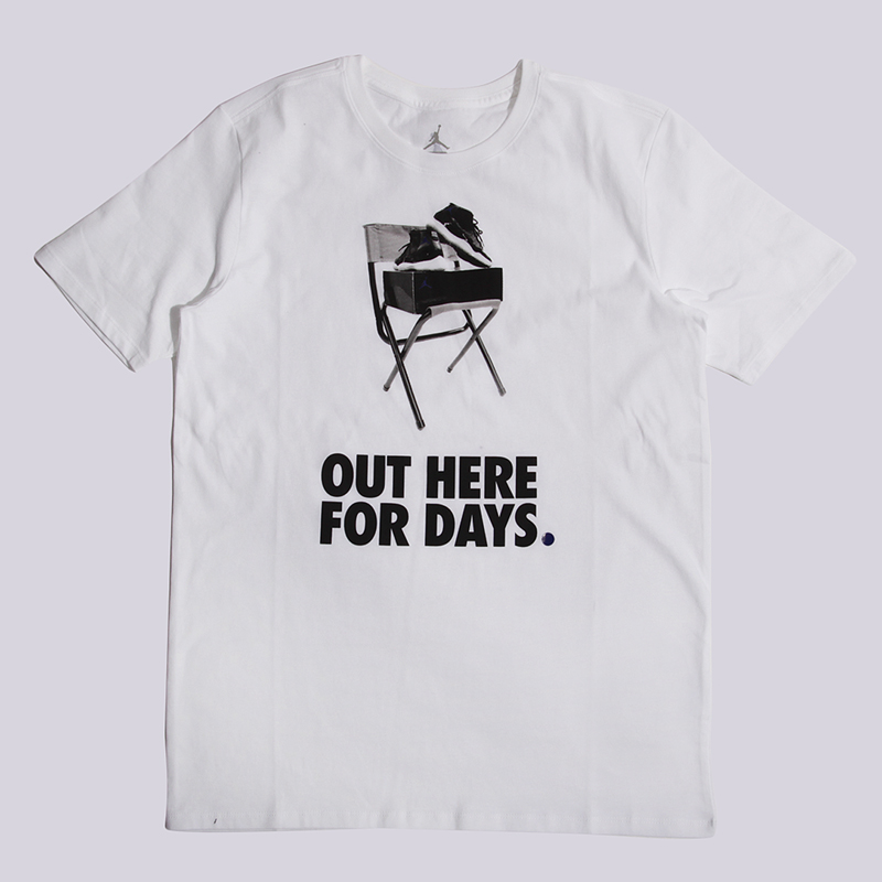 

Футболка Jordan Campd Out Tee, Белый