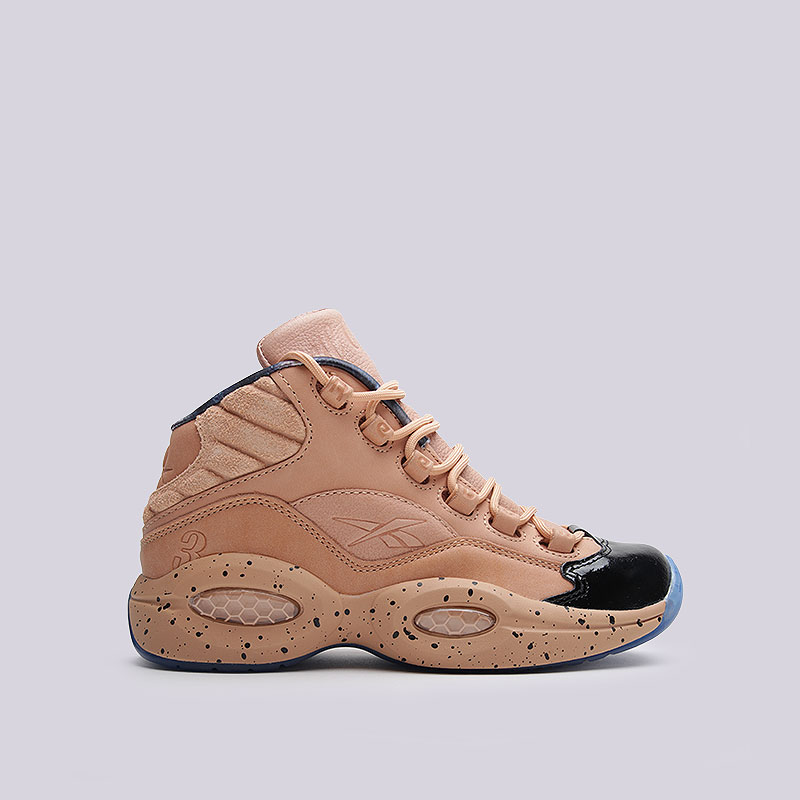 женские коричневые кроссовки  Reebok Question Mid ME BD4327 - цена, описание, фото 1