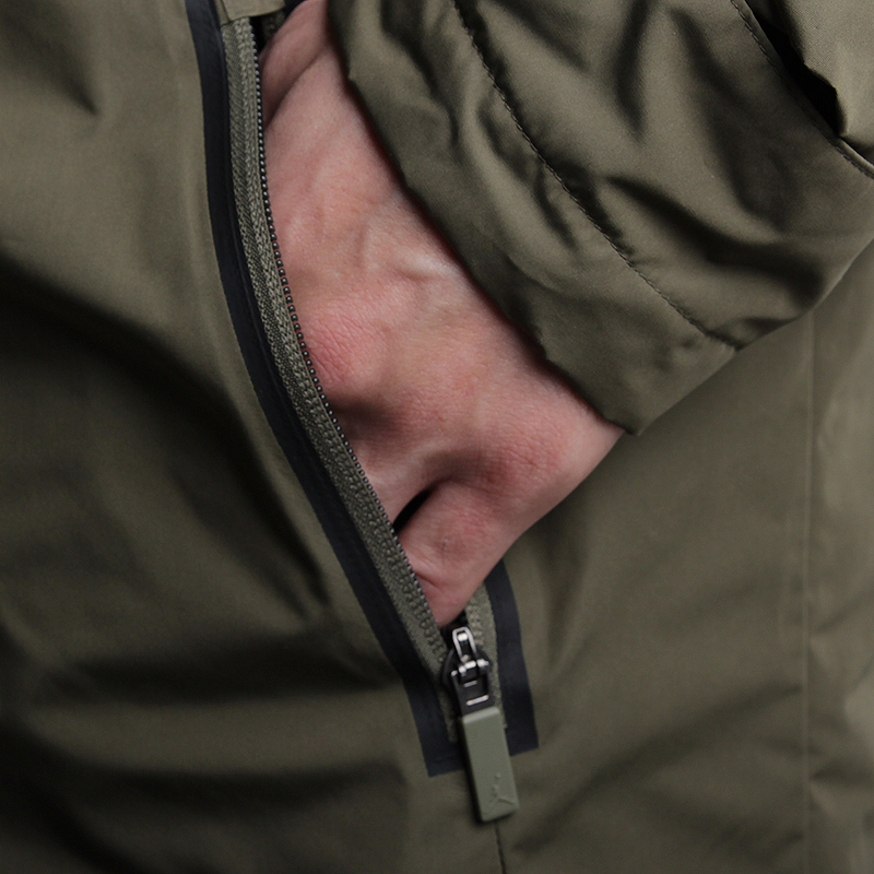 мужская оливковая куртка Jordan AJ Jaket 724969-222 - цена, описание, фото 5
