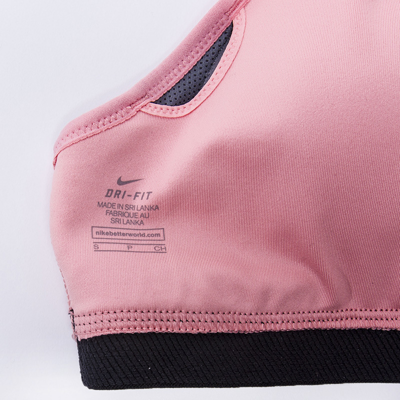 женский розовый топ Nike Pro Hyper Classic 832068-808 - цена, описание, фото 3