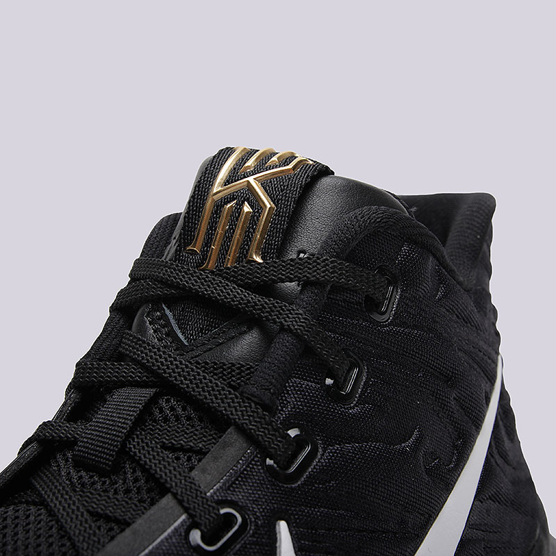 мужские черные баскетбольные кроссовки Nike Kyrie 3 BHM 852415-001 - цена, описание, фото 5