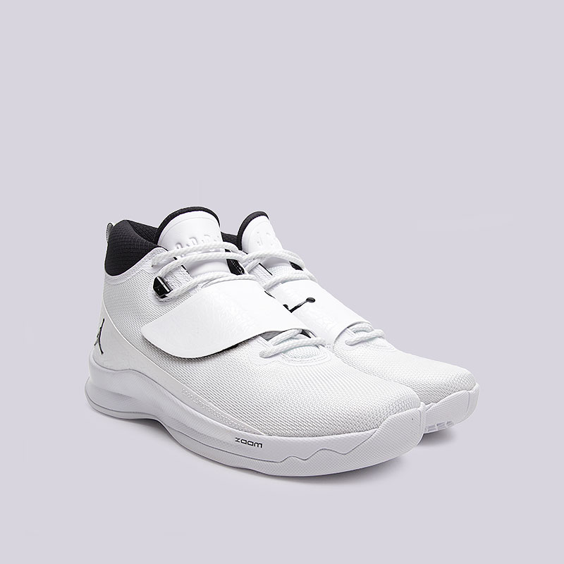 мужские белые баскетбольные кроссовки  Jordan Super.Fly 5 PO 881571-110 - цена, описание, фото 2