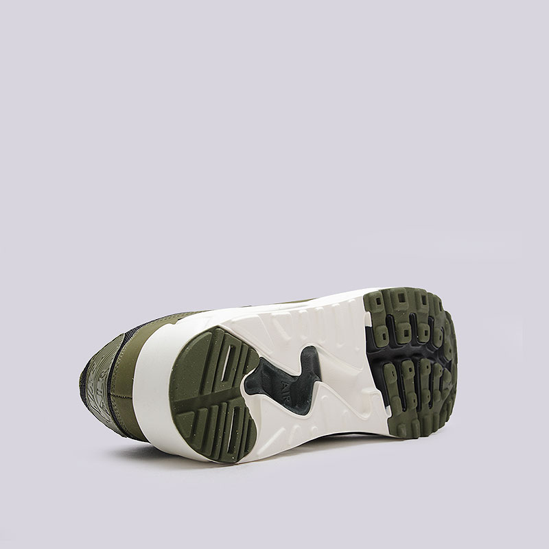 мужские зеленые кроссовки  Nike Air Max 90 Ultra 2.0 Essential 875695-004 - цена, описание, фото 4