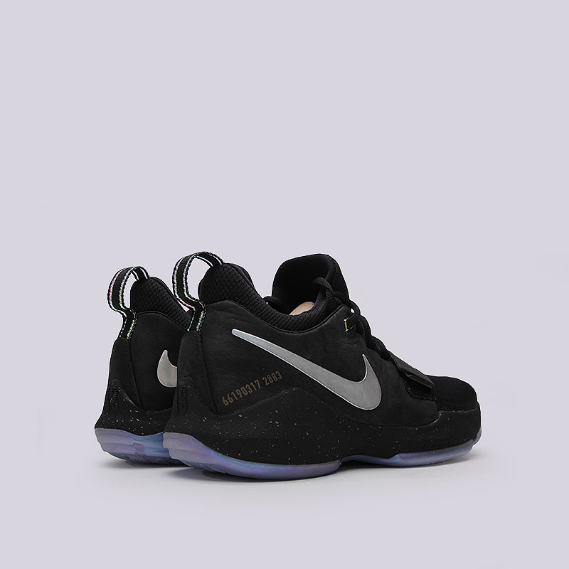 мужские черные баскетбольные кроссовки Nike PG 1 TS Prototype 911082-099 - цена, описание, фото 3