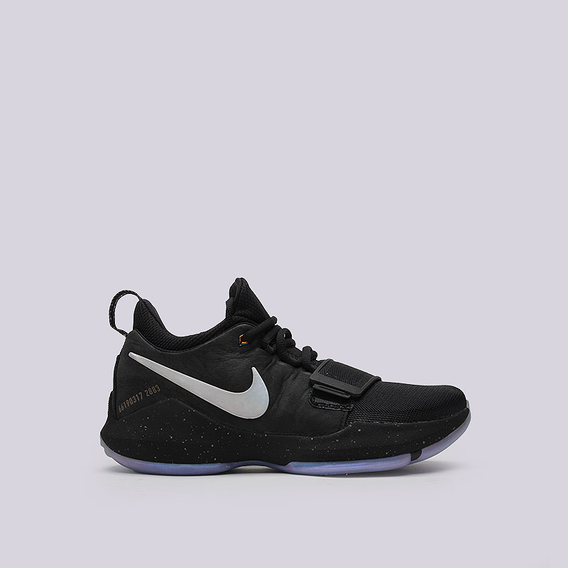 мужские черные баскетбольные кроссовки Nike PG 1 TS Prototype 911082-099 - цена, описание, фото 1