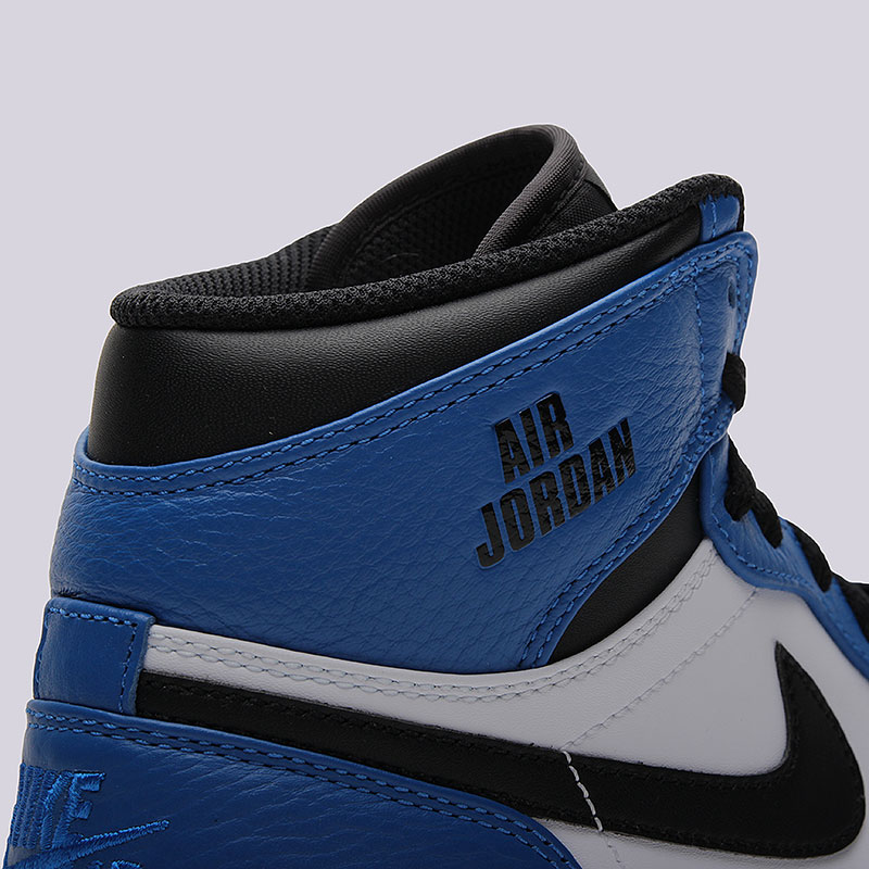 мужские синие кроссовки  Jordan 1 Retro High 332550-400 - цена, описание, фото 5