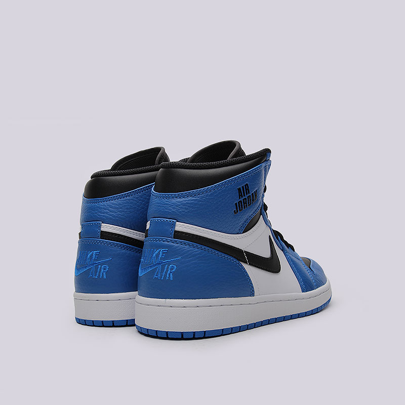 мужские синие кроссовки  Jordan 1 Retro High 332550-400 - цена, описание, фото 3