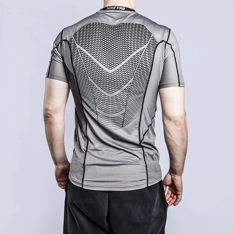  футболка для тренинга Nike Hypercool FTTD SS Top 801239-091 - цена, описание, фото 2