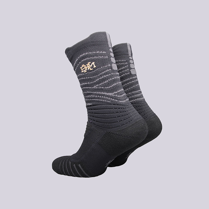 мужские черные носки Nike BHM Elite Versatility Crew SX5470-010 - цена, описание, фото 2