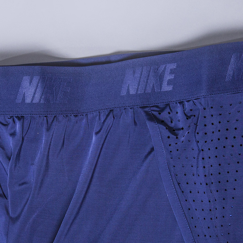 женские синие шорты Nike NK Dry 2IN1 FL 831346-429 - цена, описание, фото 7
