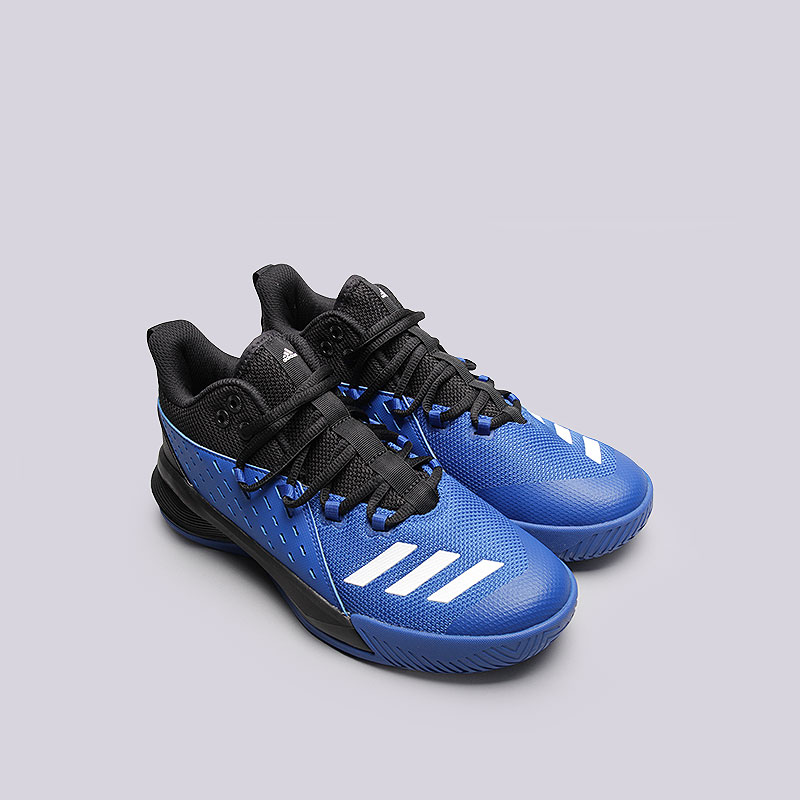 мужские синие баскетбольные кроссовки  adidas Street Jam 3 BB7126 - цена, описание, фото 4