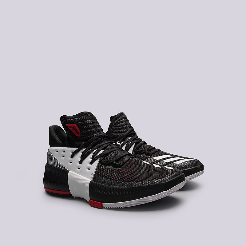 мужские черные баскетбольные кроссовки  adidas D Lillard 3 BB8269 - цена, описание, фото 2
