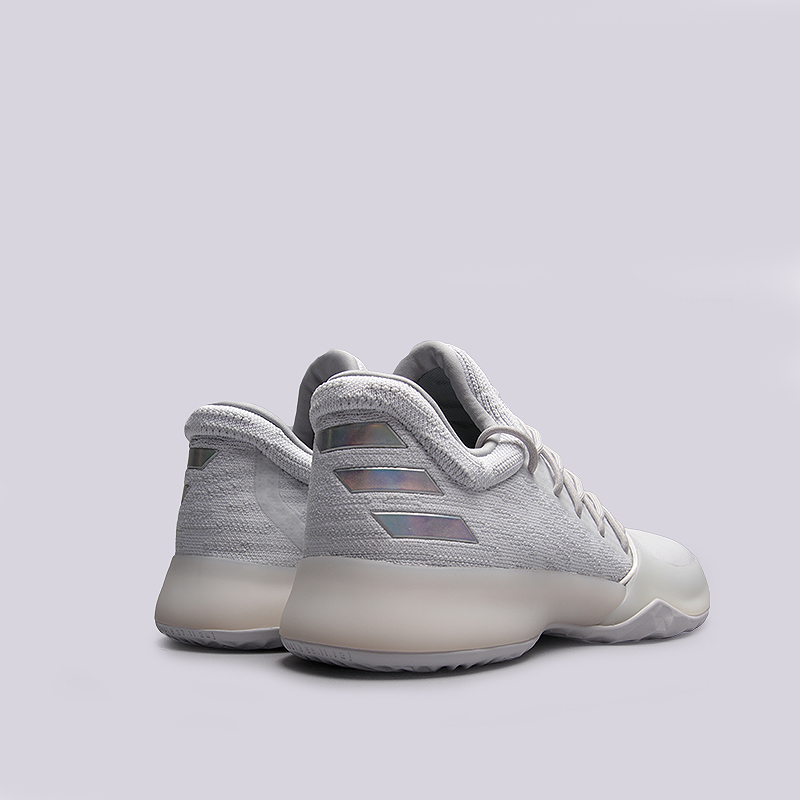 мужские белые баскетбольные кроссовки adidas Harden Vol.1 B39495 - цена, описание, фото 2