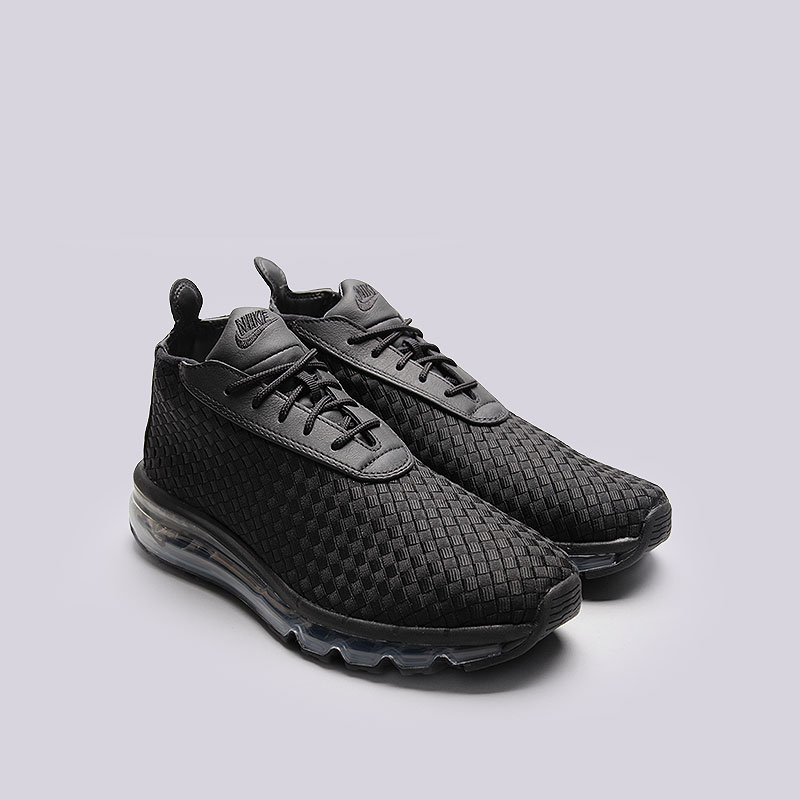 мужские черные кроссовки  Nike Air Max Woven Boot 921854-002 - цена, описание, фото 2