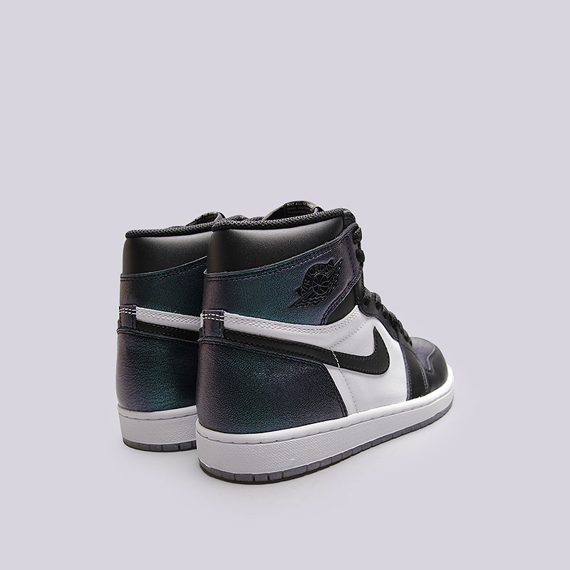мужские черные кроссовки Jordan 1 Retro High OG AS 907958-015 - цена, описание, фото 4