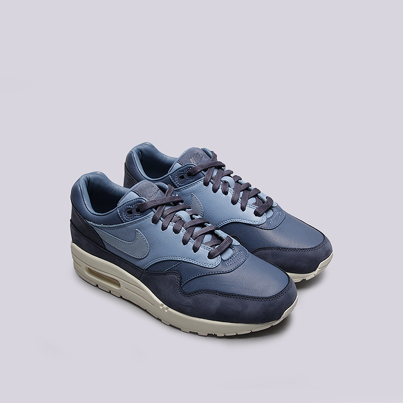 мужские синие кроссовки Nike Lab Air Max 1 Pinnacle 859554-400 - цена, описание, фото 2