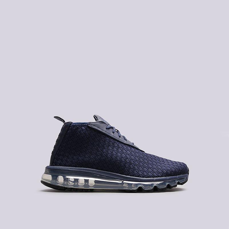 мужские синие кроссовки Nike Air Max Woven Boot 921854-400 - цена, описание, фото 1