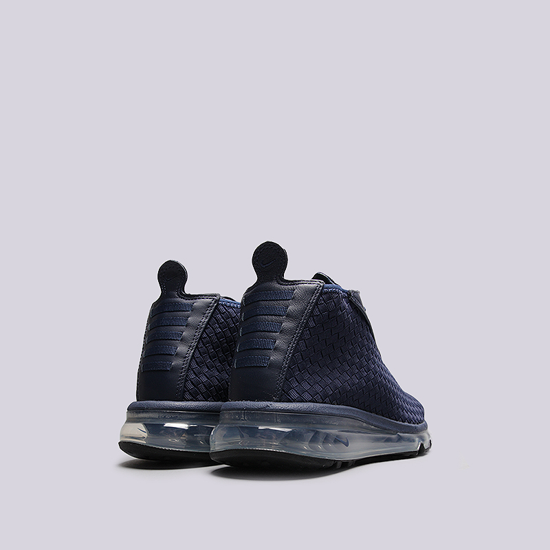 мужские синие кроссовки Nike Air Max Woven Boot 921854-400 - цена, описание, фото 4