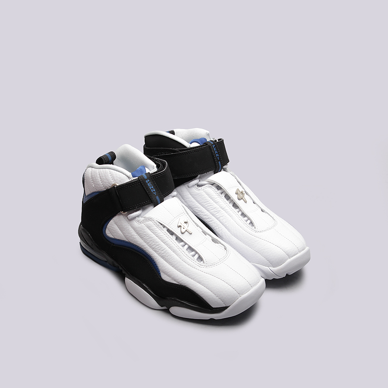 мужские белые баскетбольные кроссовки Nike Air Penny IV 864018-100 - цена, описание, фото 2