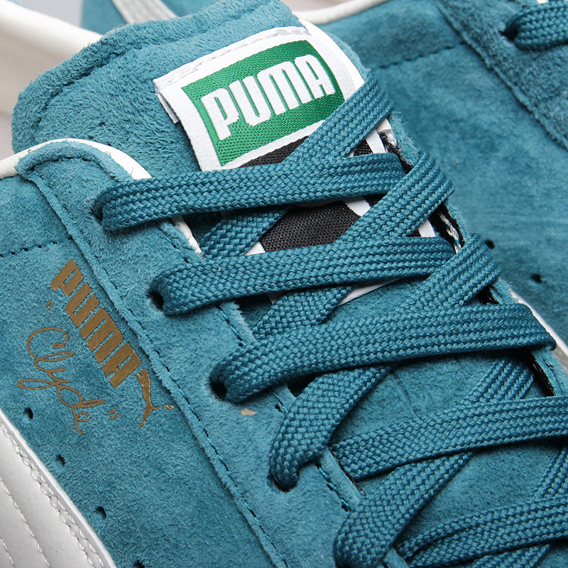 мужские синие кроссовки PUMA Clyde Premium Core 36263202 - цена, описание, фото 3