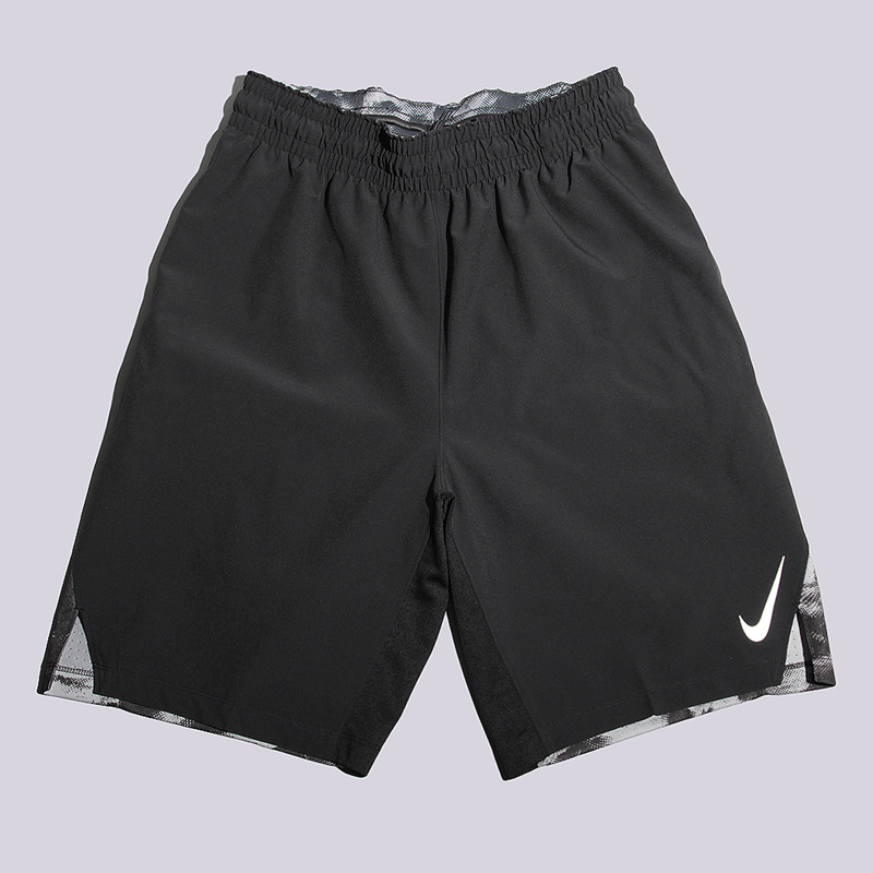 мужские черные шорты Nike M Short Hyperlite Stripe ASW 885843-010 - цена, описание, фото 1