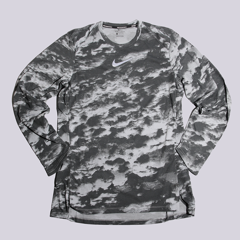 

Лонгслив Nike M NK BRTHE Elite Top LS ASW, Серый