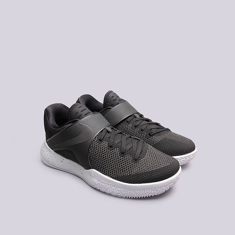 мужские черные баскетбольные кроссовки Nike Zoom Live 852421-001 - цена, описание, фото 4