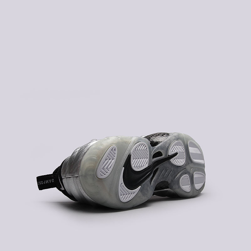 мужские серебряные кроссовки  Nike Air Foamposite Pro 616750-004 - цена, описание, фото 2