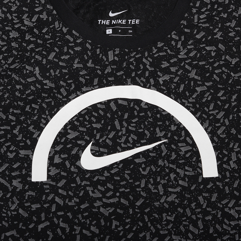 мужская черная футболка Nike Tee 844462-010 - цена, описание, фото 2