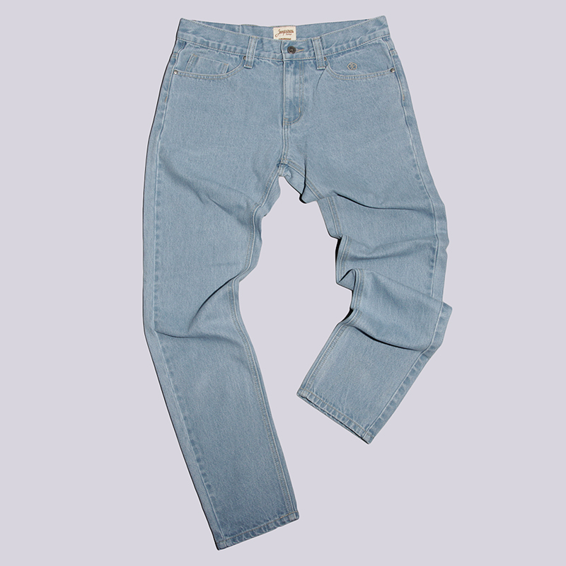 мужские голубые джинсы Запорожец heritage Carrot Fit Men`s Denim ZAP-01R2-lgt/blue - цена, описание, фото 1