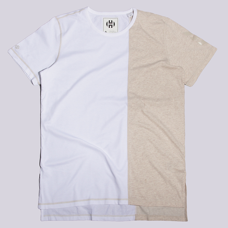 

Футболка adidas Harden GFX Tee, Бежевый