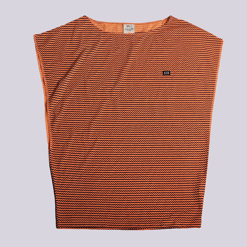

Футболка K1x wmns 80's Cut Zig Zag Tee, Оранжевый;черный
