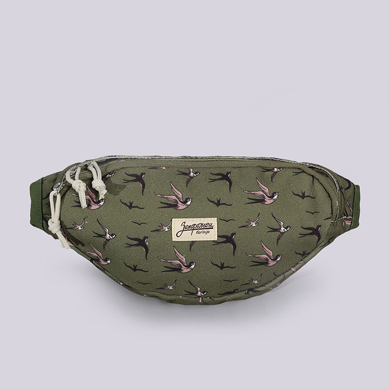 

Сумка на пояс Запорожец heritage Canvas Waist, Зеленый