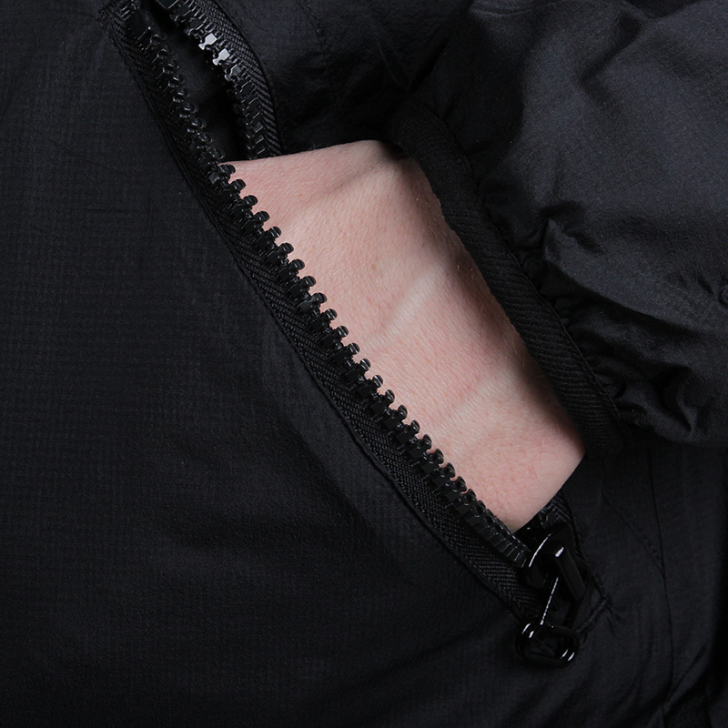 мужская черная куртка adidas EQT Vintage Windbreaker BK0034 - цена, описание, фото 2