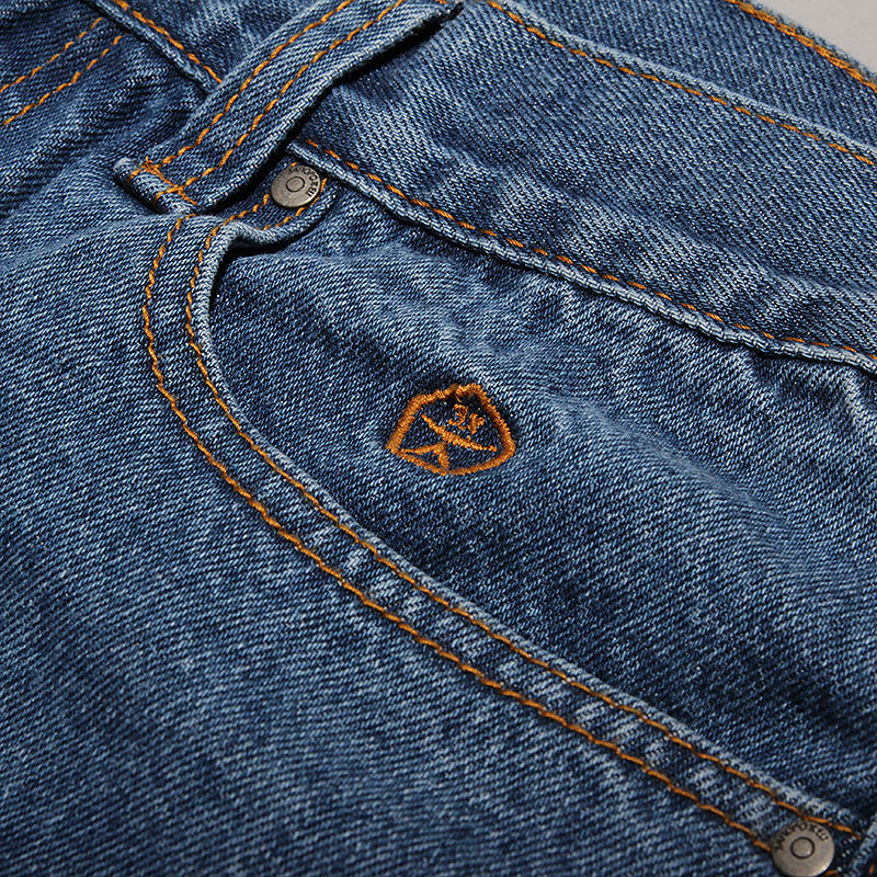 Мужские джинсы Запорожец heritage Carrot Fit Men`s Denim (ZAP-01R2-mid/blue)  - цена, описание, фото 2