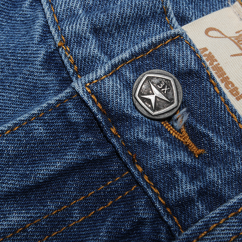 Мужские джинсы Запорожец heritage Carrot Fit Men`s Denim (ZAP-01R2-mid/blue)  - цена, описание, фото 3