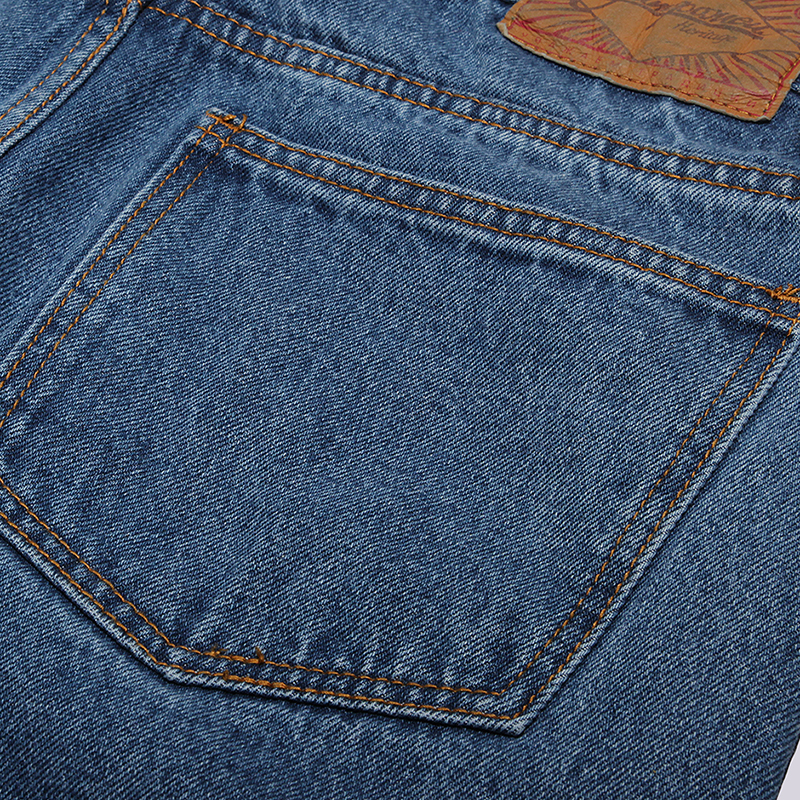 Мужские джинсы Запорожец heritage Carrot Fit Men`s Denim (ZAP-01R2-mid/blue)  - цена, описание, фото 4