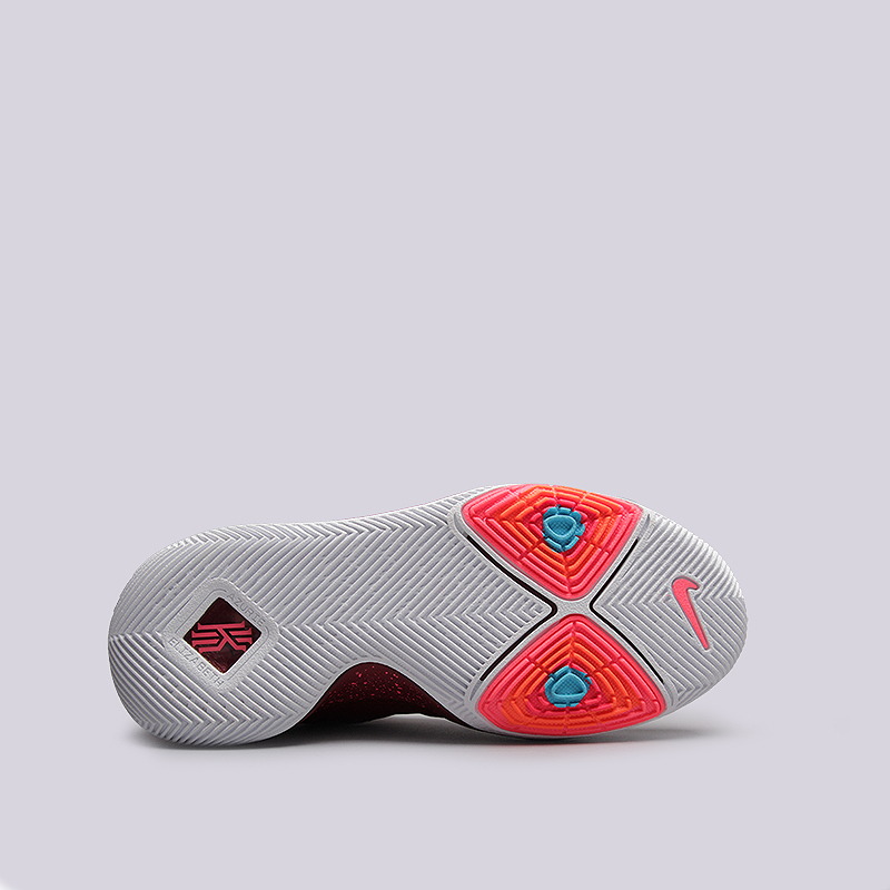 детские малиновые баскетбольные кроссовки Nike Kyrie 3(GS) 859466-681 - цена, описание, фото 5
