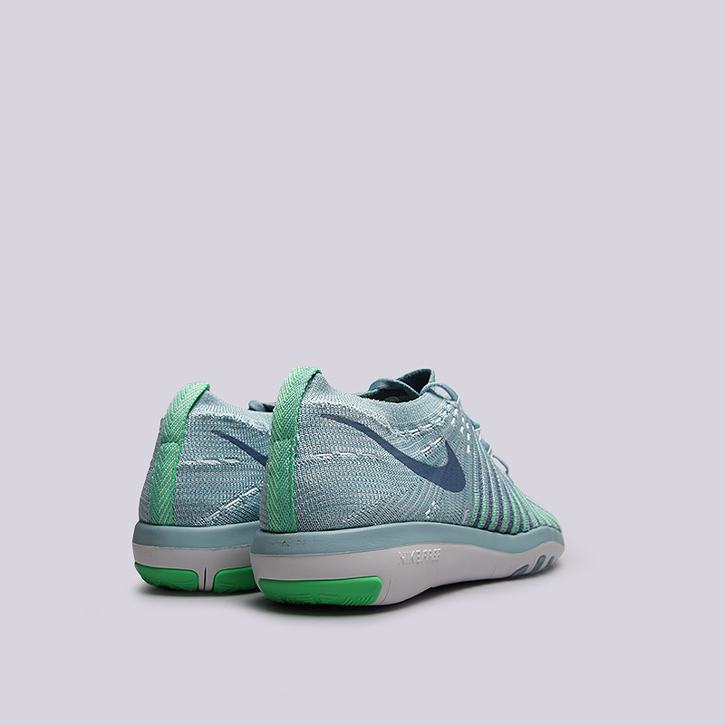 женские голубые кроссовки Nike WMNS Free Transform Flyknit 833410-403 - цена, описание, фото 4