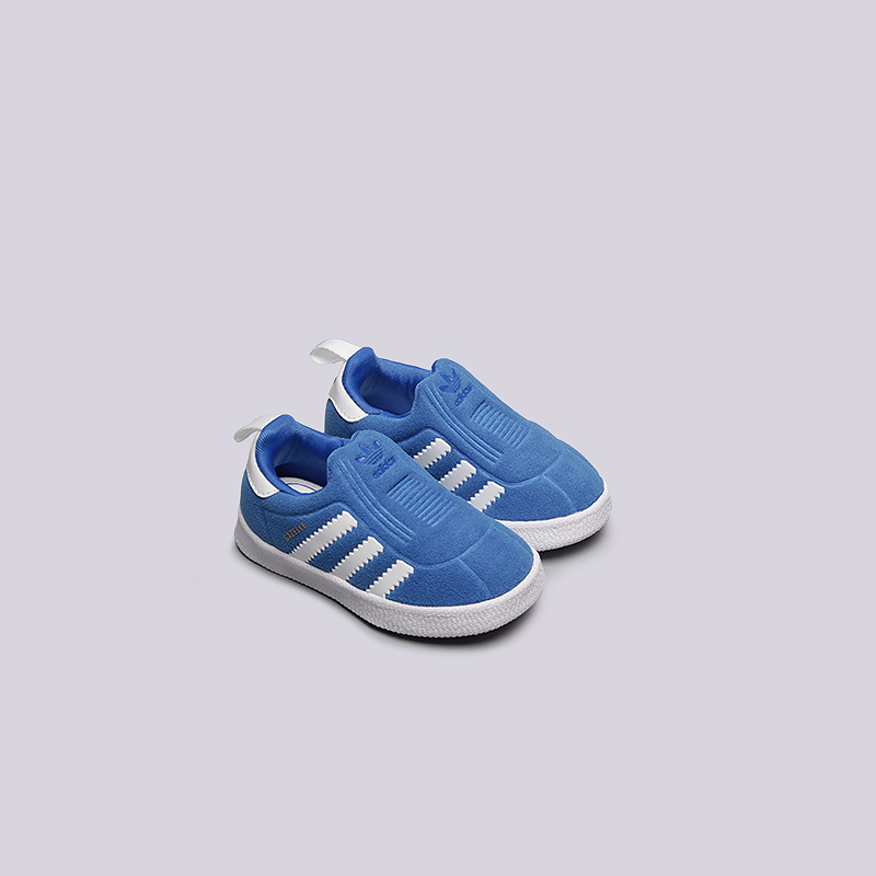 детские синие кроссовки adidas Gazelle 360 I BA7290 - цена, описание, фото 2