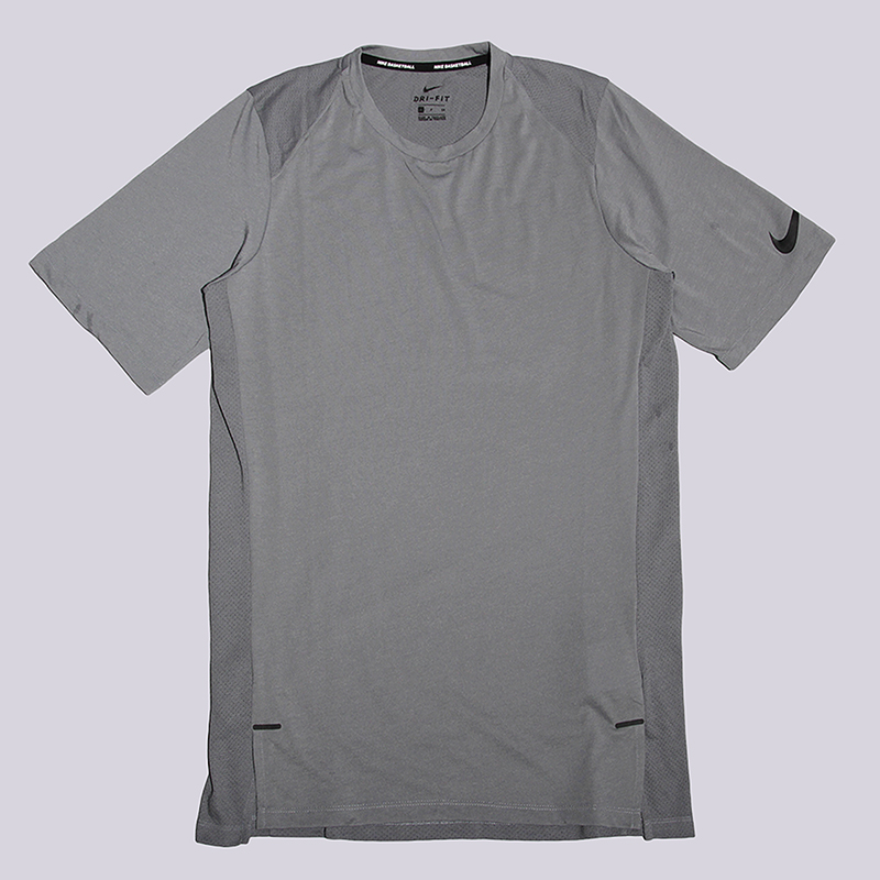 мужская серая футболка Nike Breathe Top 830949-065 - цена, описание, фото 1